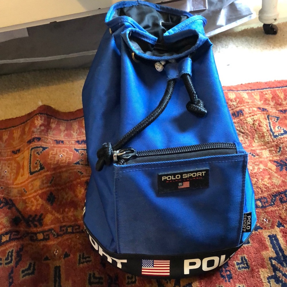 Vintage Polo Sport bucket bag